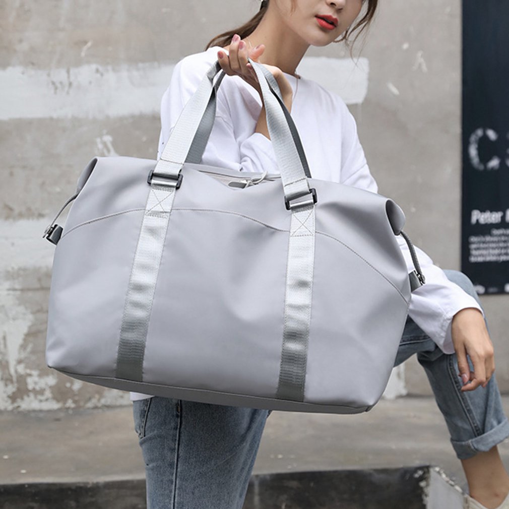 Travel Bag Short Tour Weekend Sports Gym Duffel Bag Waterproof Large Capacity Suitcase Luggage Shoulder Bag With Shoes Warehouse