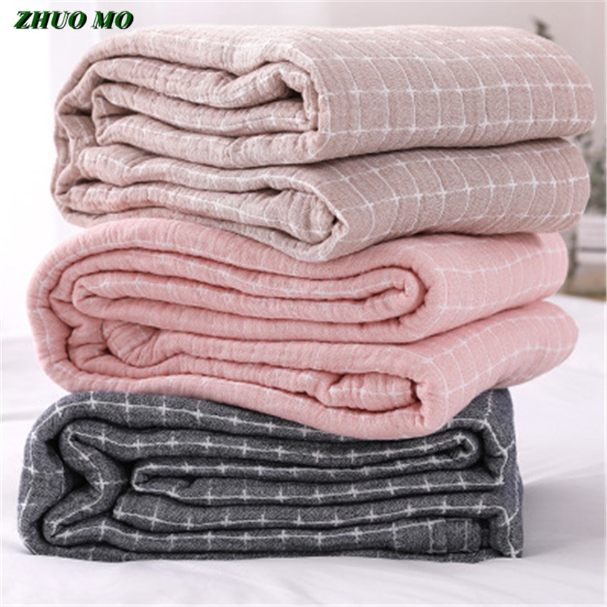 Japanse Katoenen Handdoek Quilt Deken Airconditioning Is Voor Volwassen Lakens Voor Bed Voor Thuis Decoratie Reizen Voor Bed lakens