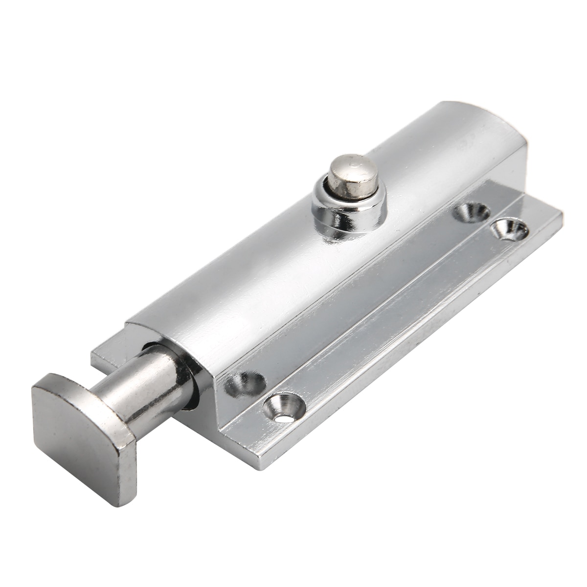 4'' Hotel Office Home Security Lock Chrome Door Lock Door Window Security Bolt Door Lock Latch Gate Cabinet Latch