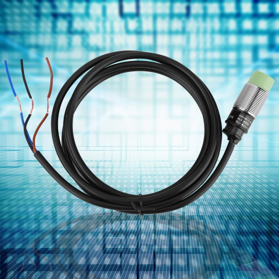 1 pcs Proximity Switch Inductive 3-Wire NO NPN Sensor Hall Sensing Switch 10~30VDC Inductive Sensor
