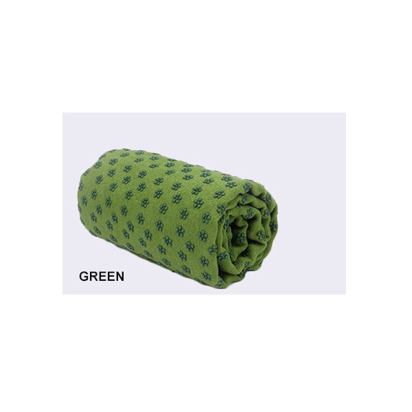 183 * 63cm rutschfeste yogamatten-überzüge aus mikrofaser, ideal für yoga-shops, pilates-decken und fitness-yogamatten für drinnen.: Grün