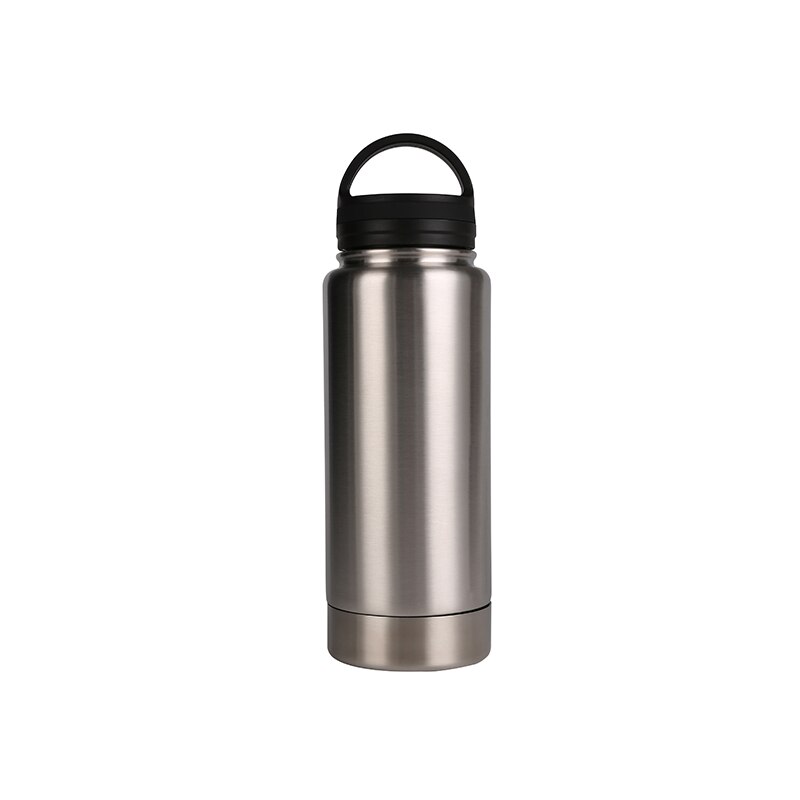 Stainless Steel Hidden Tumbler Water Bottle Stash Box Diversion Safe With Huge Storage: Silver