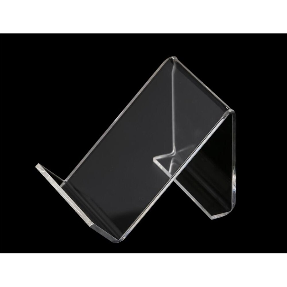10pcs Clear Acrylic Mobile Cell Phone Display Stand Phone Digital Product Holder Jewelry/watch Display Holder Rack