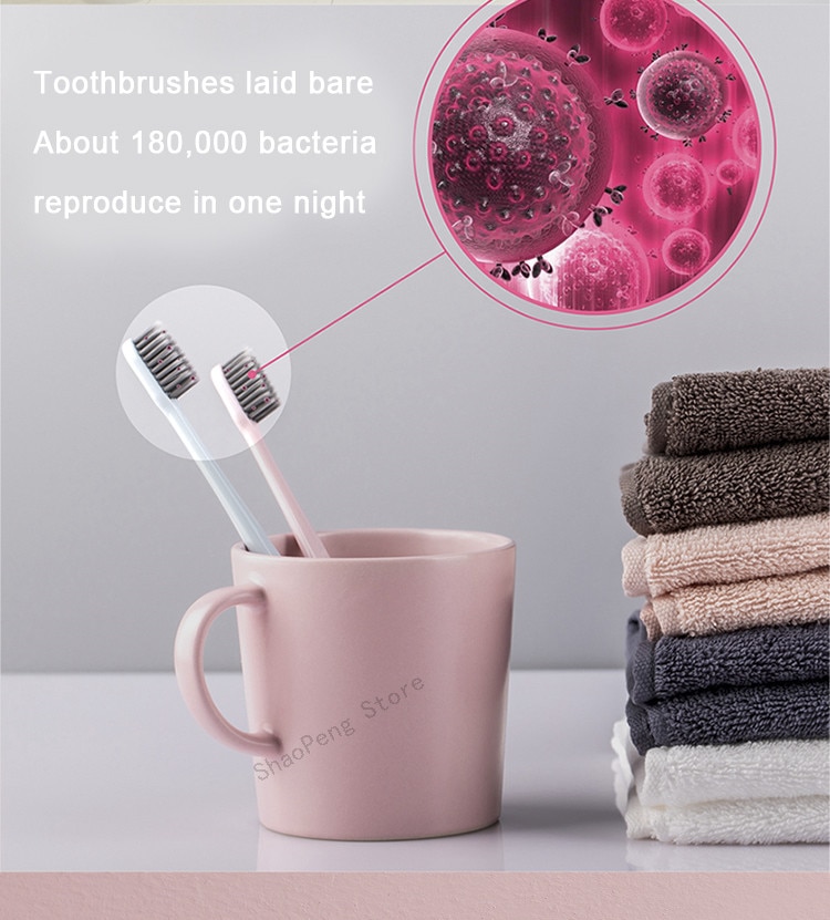 XiaoMi YouPin Sothing UV Light Toothbrush Sterilizer Holder Inhibit Bacterial Antibacterial Automatic Toothpaste Dispenser