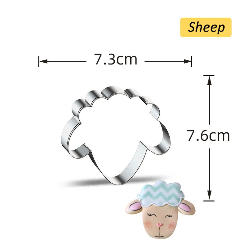 1PC Eid Mubarak foremka do ciasteczek księżyc gwiazda kościół wielbłąd foremki do ciastek DIY narzędzia do pieczenia ciasta Ramadan Kareem strona główna dekoracje: Style7