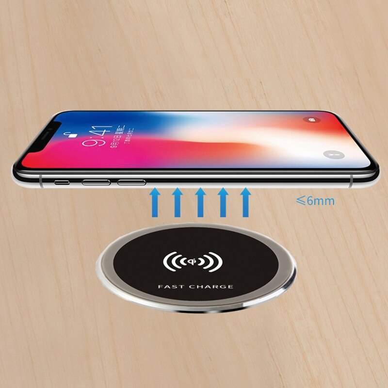 15W Quick Charger 3.0 Built in Desktop Device Qi Fast Embedded Wireless Charger X6HA