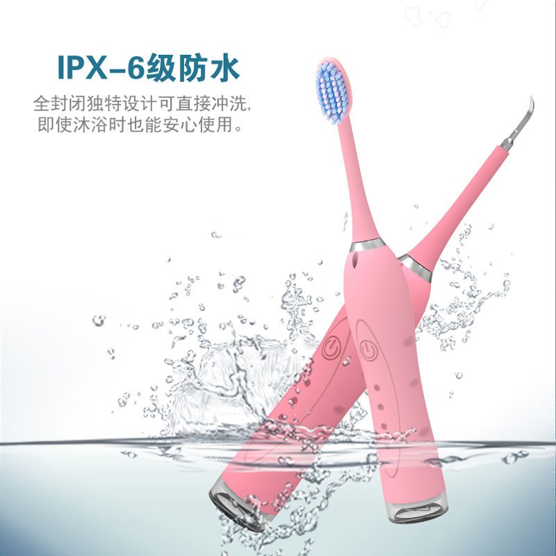 Sonic Electric Toothbrush with Replacement Brush Heads Ultrasonic Rechargeable 4 Mode USB Charger Electronic Teeth Brush