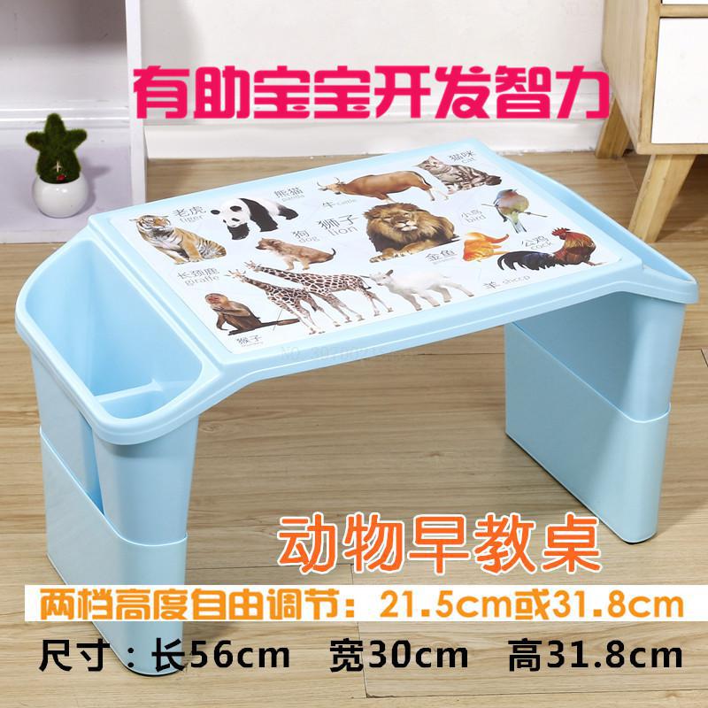 Plast mini bord til børn småbørn babys skrivebord med holder arrangør bærbare bærbare skriveborde holdbart sikkert materiale til børn