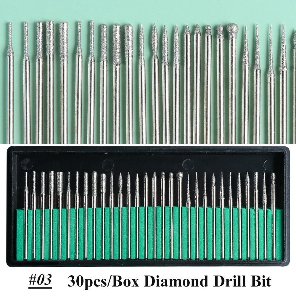 Cortadores para manicura, cortador eléctrico de lana, cuarzo, diamante, juego de herramientas para uñas, eliminación de esmalte de Gel y pedicura, SA1560: 03