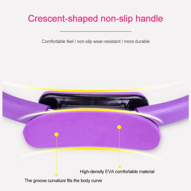 Yoga Circle Pilates Body Sport Exercise Fitness Strength Ring Circle Slimming Products Women Gym Home Training