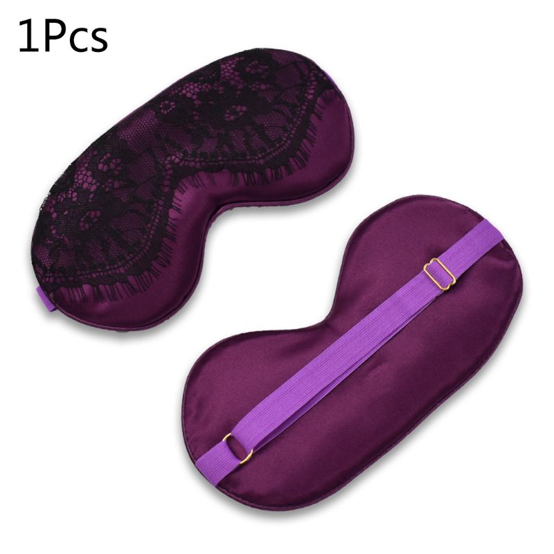 Sleep Eye Mask Padded Shade Cover Travel Sleeping Relax Aid Blindfold E65F: PL-1