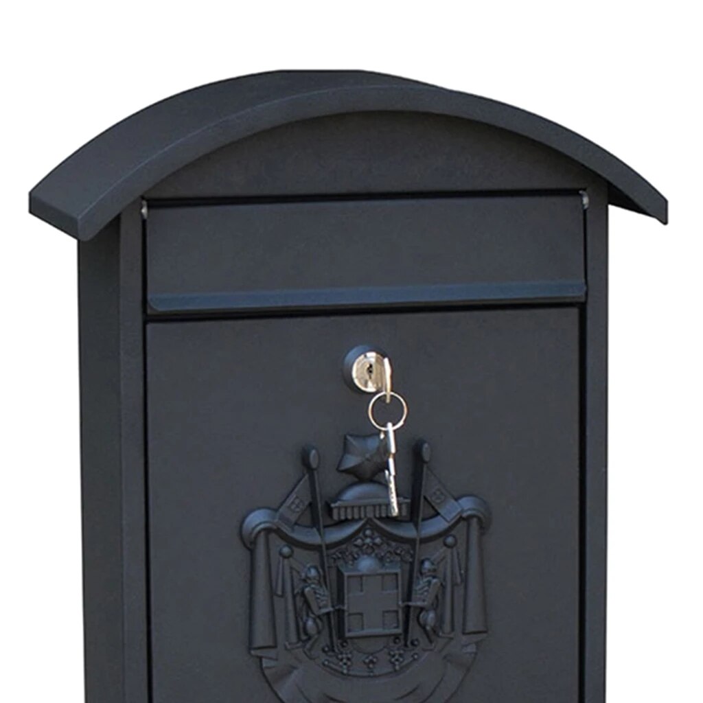 Letter Boxes Outdoor Wall Mounted Post Box Solid Wood Lockable Mailbox European Villa Home Mailbox 사서함 lucchetto cassetta posta