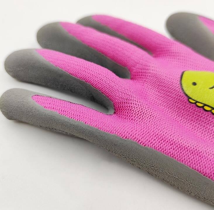 3 Pares De Guantes De Trabajo De Látex Para Jardinería, Tamaño 5