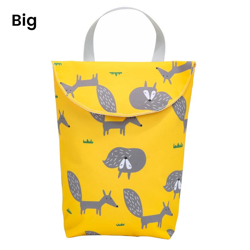 Multifunktionale Baby windel tasche, wiederverwendbare stilvolle wasserdichte windel lagerung tasche, tragbare große-kapazität Mutter tasche: Huli groß