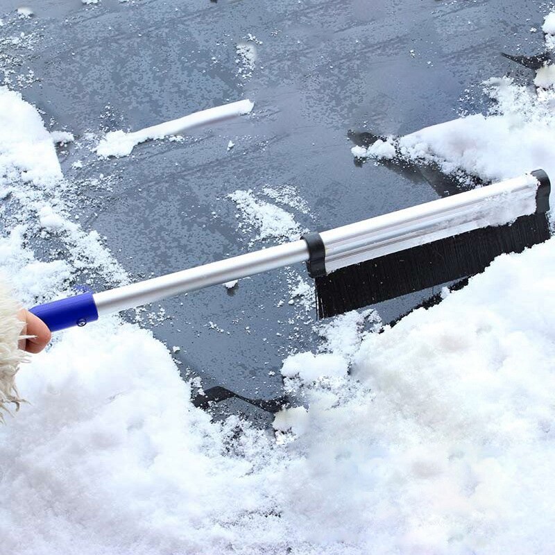 -bil multifunktionell teleskopisk snöskyffel snöskrapa fordonsavfrostning och snöröjningsborste
