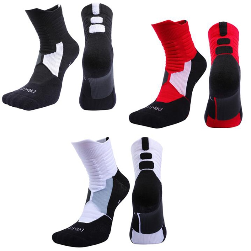 Calcetines de baloncesto de para hombre y mujer, calcetín , grueso, para ciclismo, esquí, calcetines de deporte para exteriores