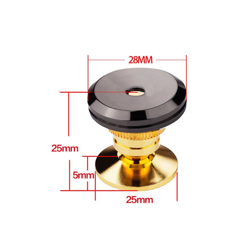 Speaker Beugel Voet Pad Zinklegering Metalen Spike Kegel Vloer Voet Nail Speaker Beugel Voet Pad Vloer Voet Nail