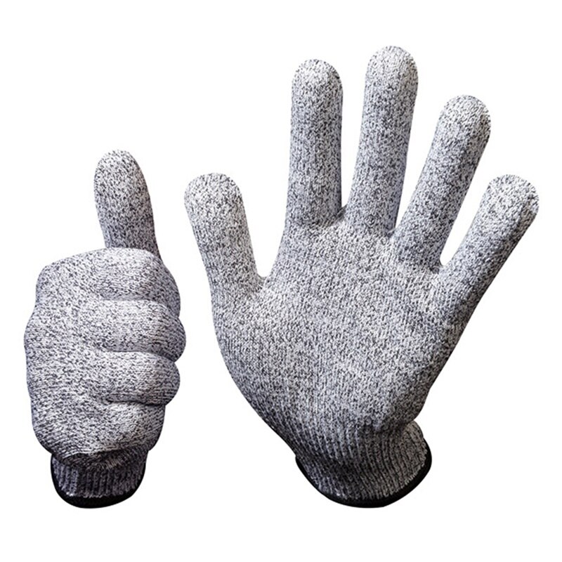 1 Paar Beschermende Anti Snijden Handschoenen Hppe Hand Tuinieren Handschoenen Food Grade Handschoenen Hoge Prestaties Niveau 5