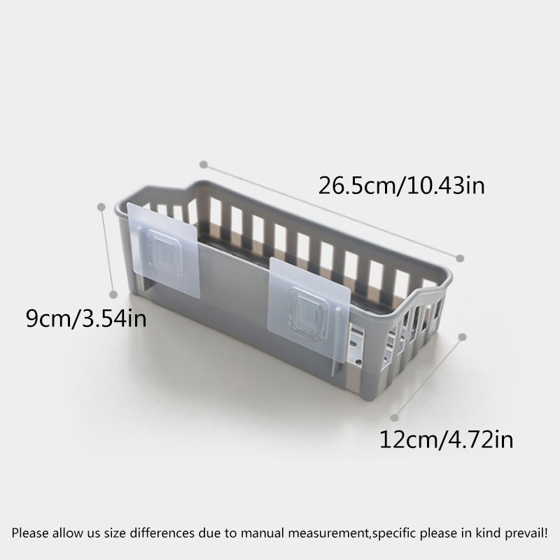 Wall Mounted Bathroom Storage Rack Plastic Bathroom Shelf Organizer for Shower Shampoo Holder Home Kitchen Rack Organizer