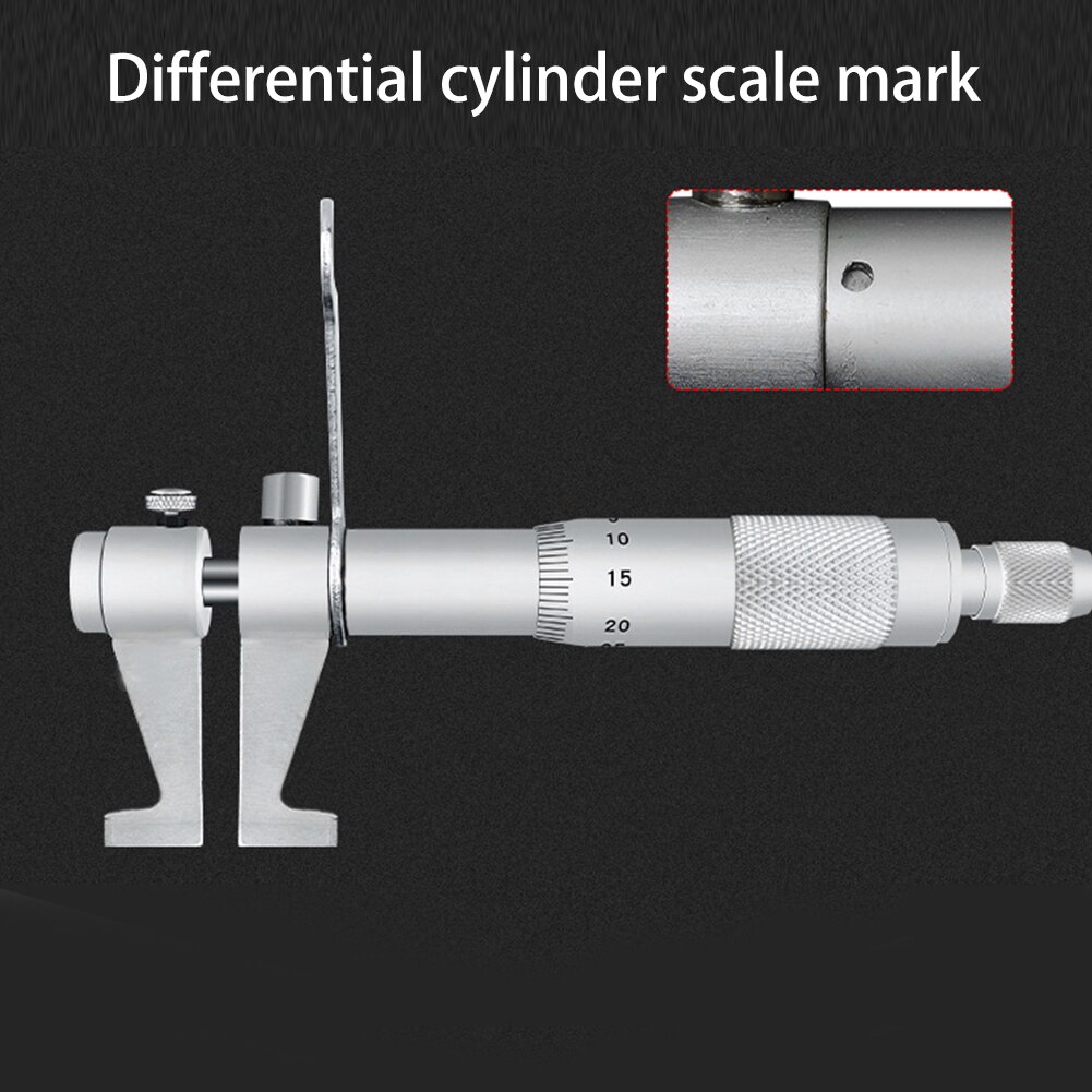Woodworking Gadget Depth Measurement Inner Diameter Micrometer Caliper Spiral Micrometer Measuring Tool Instruments