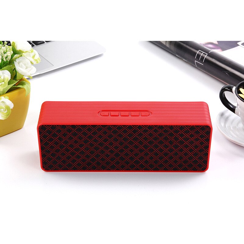 Bluetooth Speaker Kaart Met Radio Functie Speaker Rechthoekige Outdoor Bluetooth Speaker