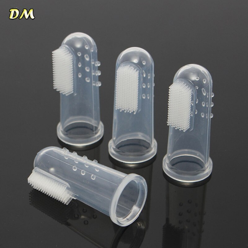 Draagbare Baby Kids Silicone Vinger Toothbrus hond tandenborstel schoonmaken tandenborstel voor kat/hond Pet Product Dog Supplies