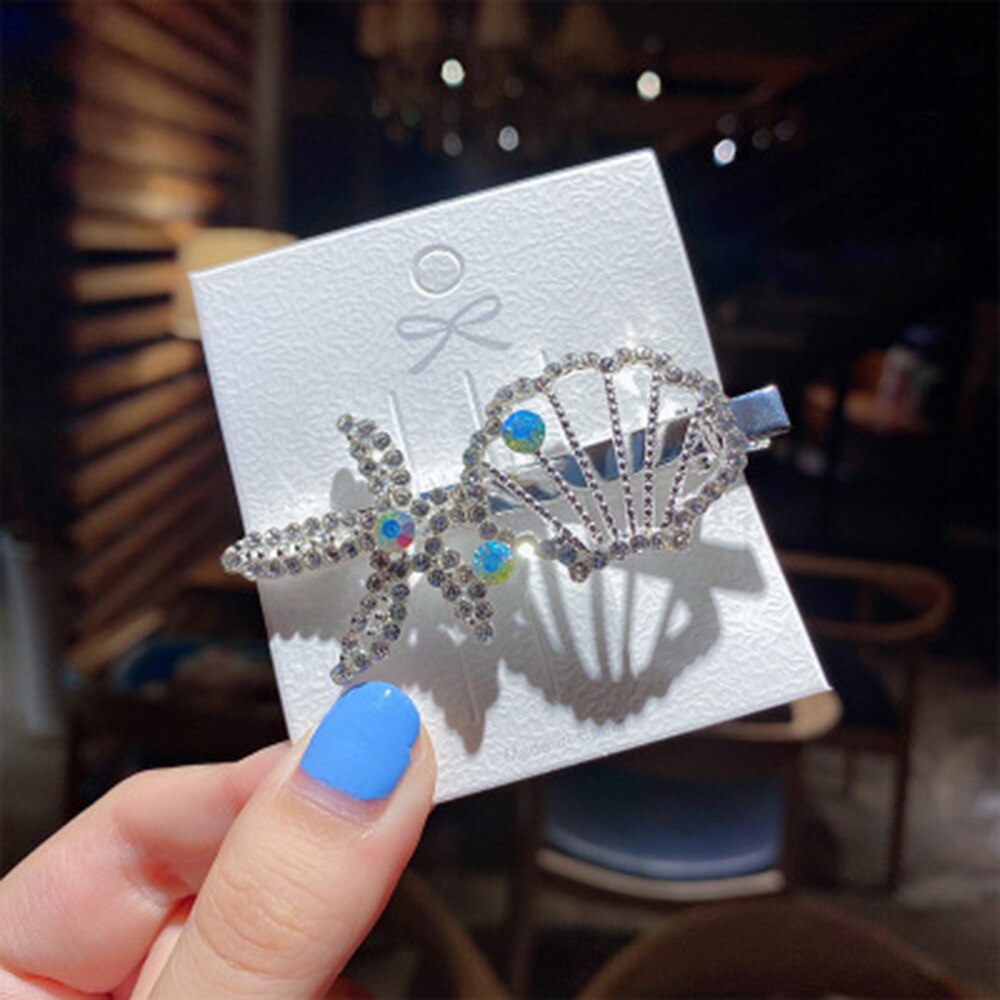 1pc glanzende haarspelden met kristallen strass-steentjes, haarspeldjes met diamanten, haarspeld met strass-steentjes, haarspeldjes voor vrouwen: 4