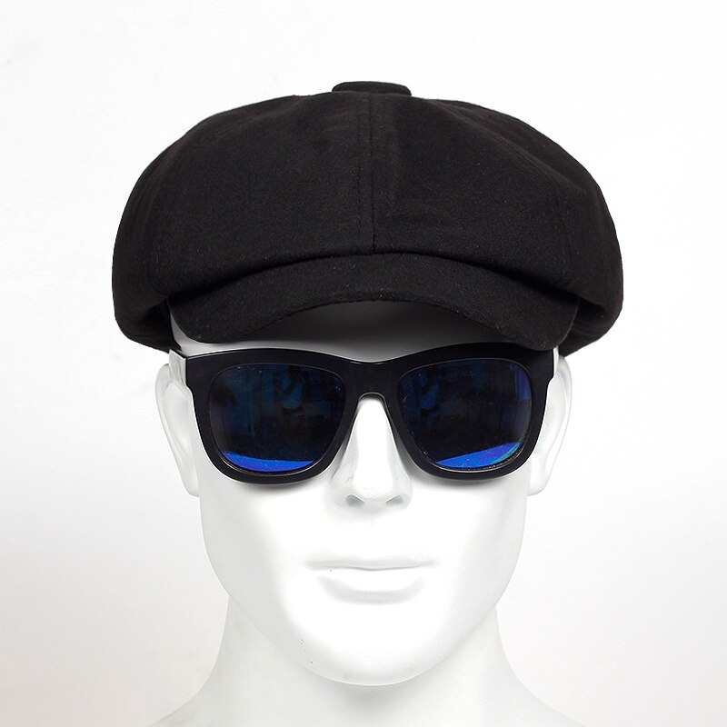 Winter hats Woolen Cap Ear Protect Warm Man Hat Foldable Berets leisure thicken Soldier Cap touca