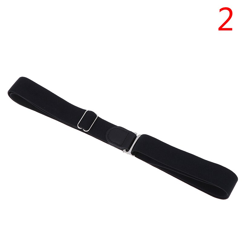 1Pcs Verstelbare Shirt Anti-Rimpel Band Shirt Jurk Houder Buurt Shirt Verblijf Beste Tuck Het Riem Non-slip Anti-Rimpel Bandjes: N2