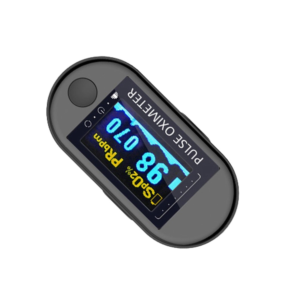 Finger clip oximeter blod iltmætning monitor finger clip ilt puls blod ilt saturation detektor: Rød