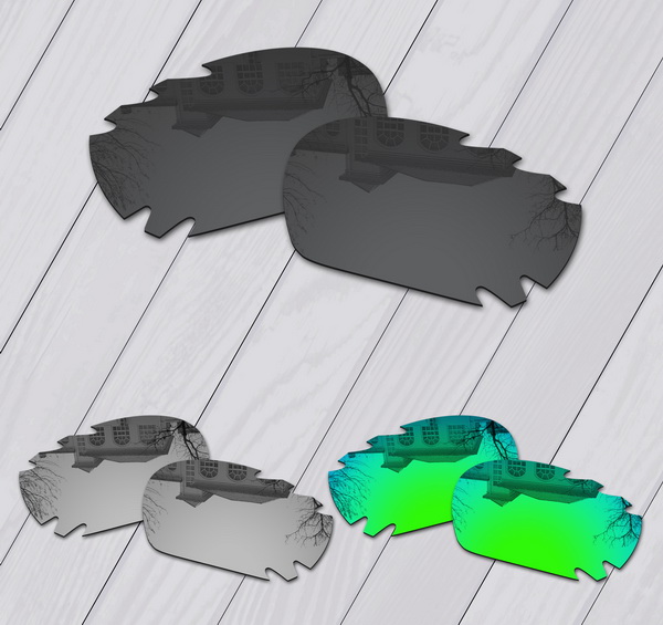 EOS Polarisierte Verbesserte Ersatz Linsen für Oakley Kieferknochen entlüftet Sonnenbrille-Mehrere Wahl