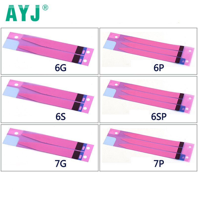 5 sztuk baterii naklejki samoprzylepne dla iPhone X XR XS 11 Pro Max 5S 5C 5 SE 6 7 8 Plus baterii taśma klejąca taśma Tab...