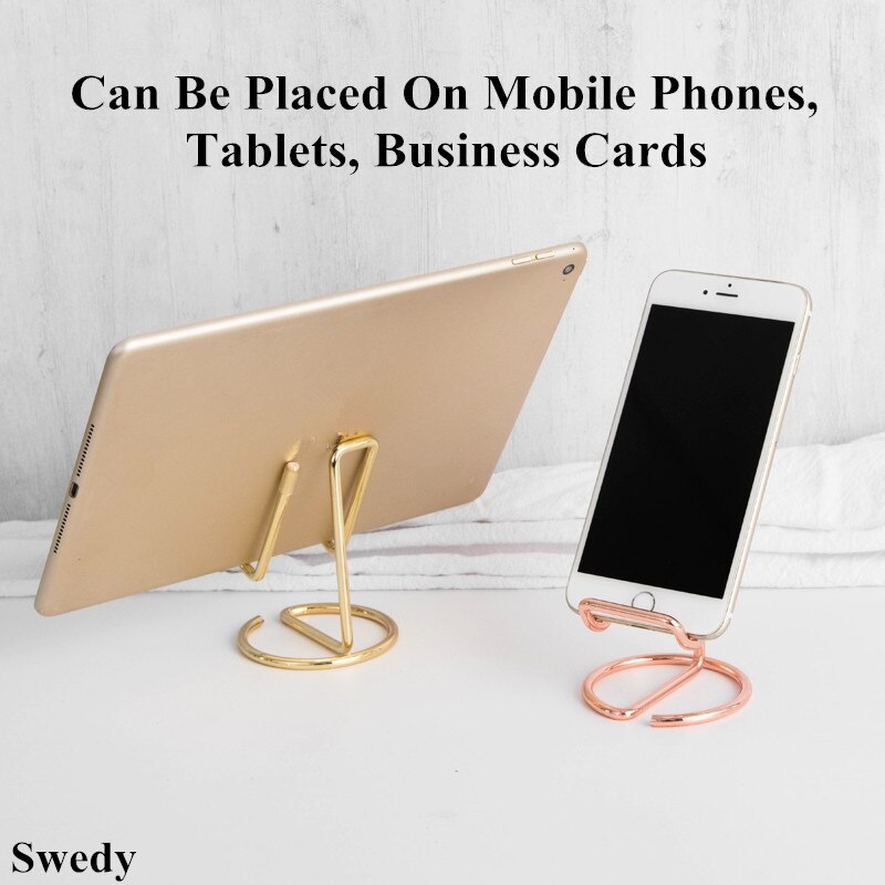 Metal Desk Mobile Cell Phone Holder Stand Table Bracket Tablet Mobile Phone Holder Stand