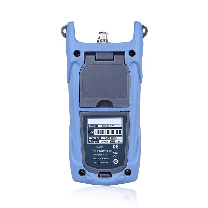 Handheld Optische Power Meter Hoge Precisie Glasvezel Tester Optische Verzwakking Test Met Fc/Sc Adapter