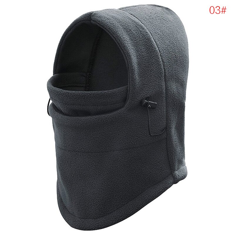 Balaclava Hoed Hooded Halswarmer Fietsen Gezichtsmasker Winter Sport Gezichtsmasker voor Mannen Fietshelm Mutsen Gemaskerde cap: Grijs