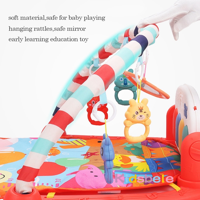 Baby Play Mat GYM Baby Toys Educational 0 12 Months Activity Playmat Musical Piano Infant Baby Learning Toys Newborn Carpet