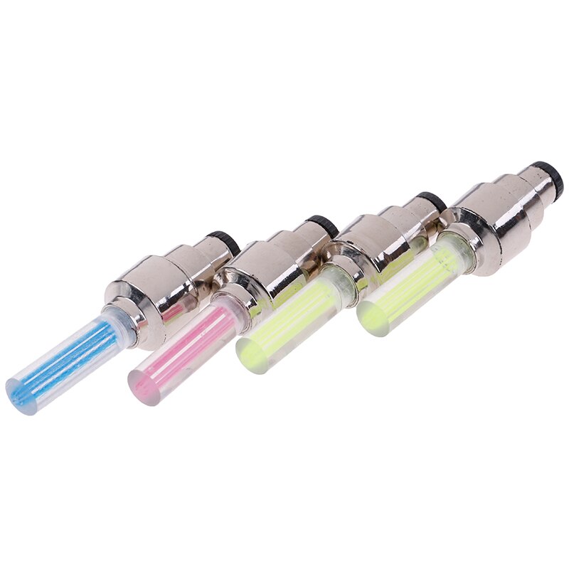 1pc fiets auto motor verlichting band ventieldoppen wiel spaken led verlichting fiets accessoires auto styling 4 kleuren
