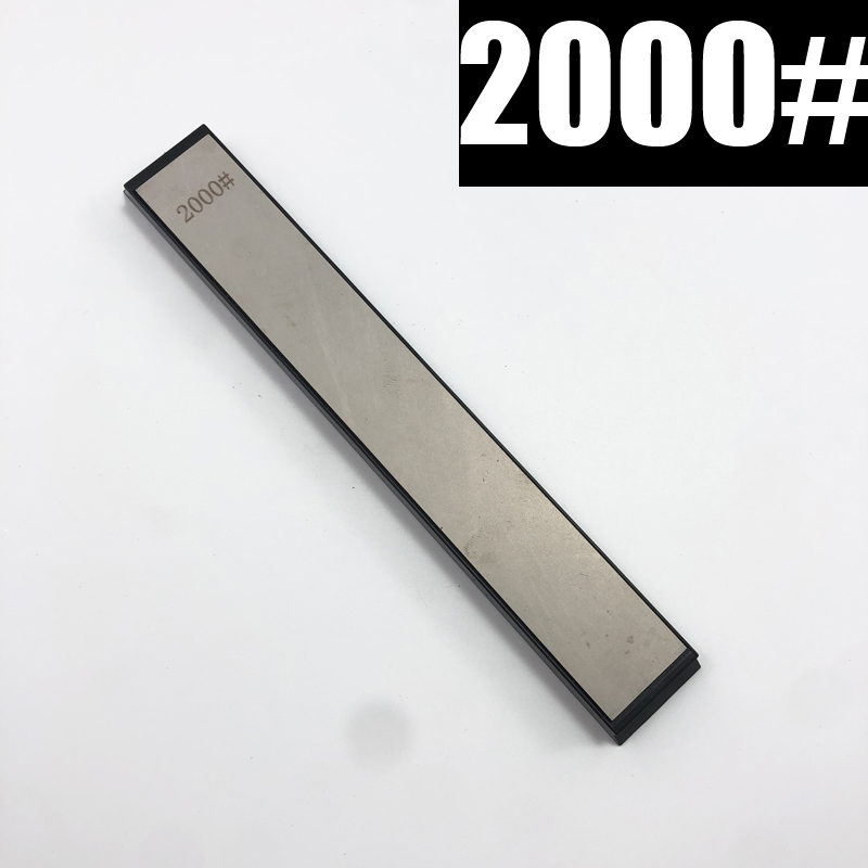 80#150#1000#3000# Diamond Sharpening Stone Whetstone Knife Sharpener Fixed Angle Knife Sharpener Honing Stonesc: Diamond 2000grit