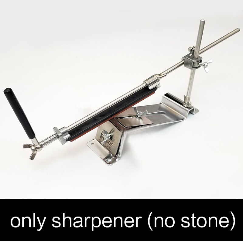 Fixed angle knife sharpener sharpening stone corundum diamond whetstone oil stone honing stones knife sharpening system: sharpener(no stone)