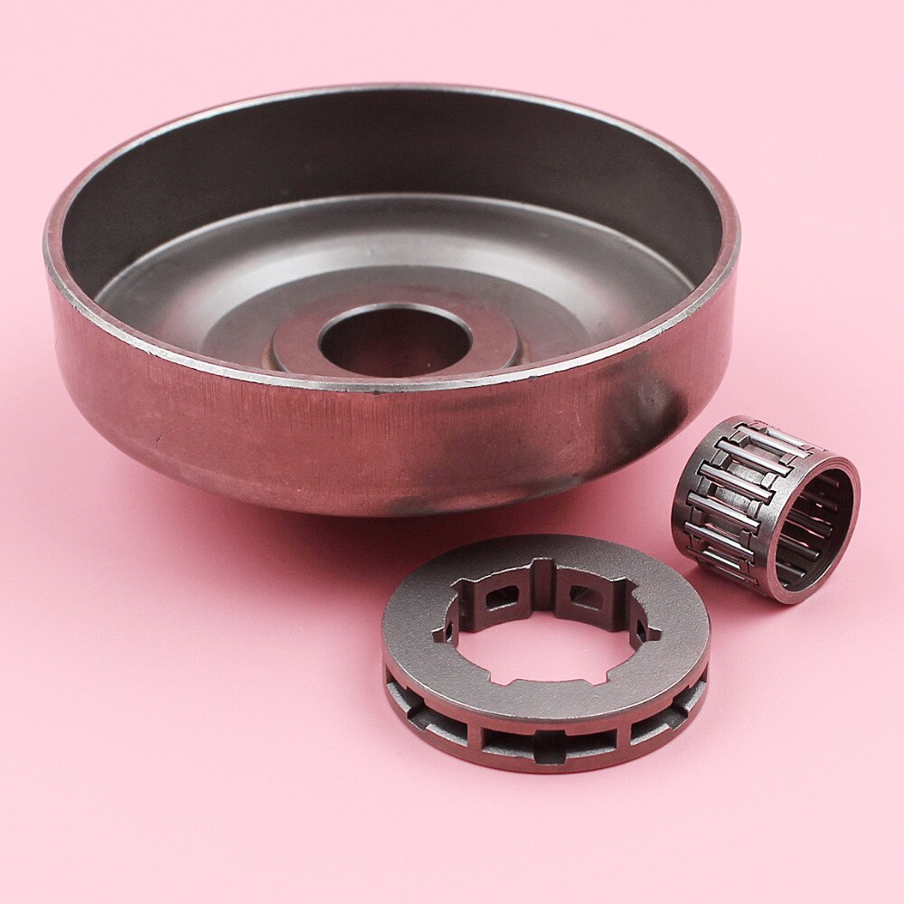 Tambour d'embrayage. Pièces de rechange pour Husqvarna 50 51 55 325, pignon à jante de 254 "7T 19mm