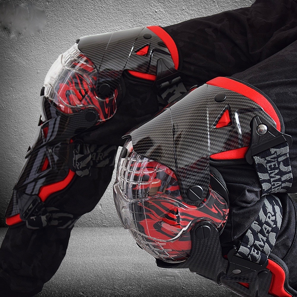 Protège-genoux de moto | protection du tibia, genouillères de Motocross MX protège-genoux, doublure amovible