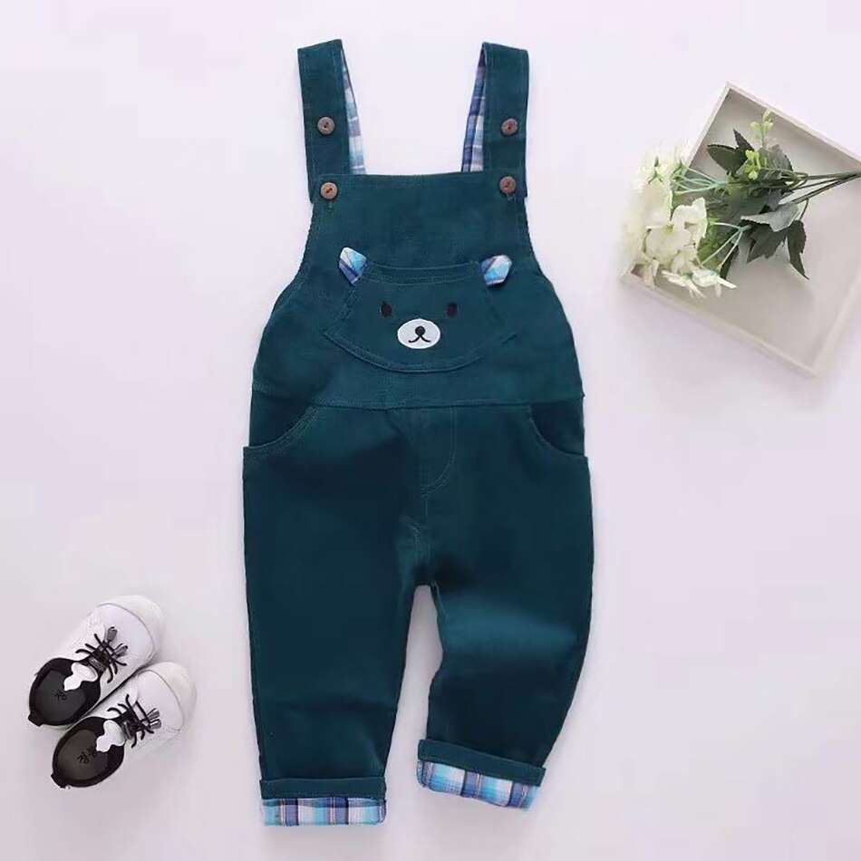 Tirantes para niñas pequeñas, pantalones con tirantes, disfraz informal bonito para niños de 6 meses a 3 años,: F / 2-3Y