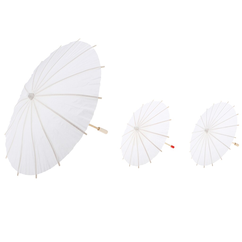 Feestartikelen Mini Papier Parasol Paraplu Blanco Papier Paraplu Diy Creatieve Ambachtelijke Paraplu Graffiti Kids Speelgoed