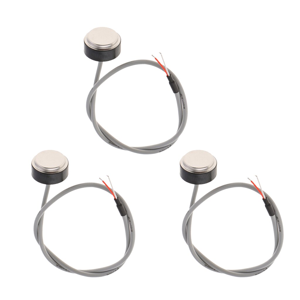 3 PCS KS-20-1MHZ Flow Sensor Hall Effect Liquid Water Piëzo Flow Sensor Sonde met Draad