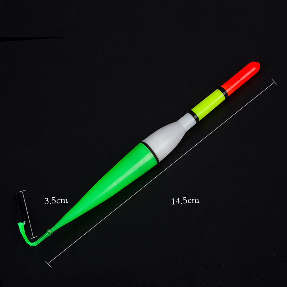 1pcs LED Electric Fishing Float Light With Battery Deep Water Float Fishing Tackle Bobber Fishing Gear With Electrons
