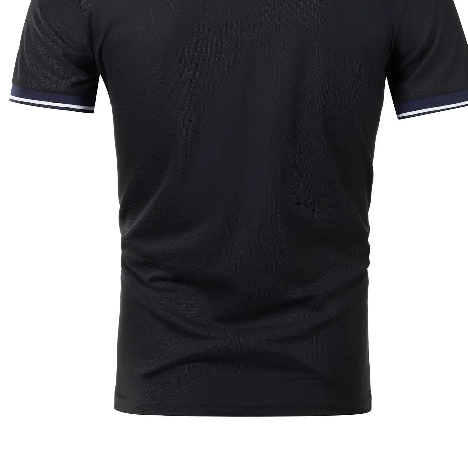 Polo d'été décontracté à manches courtes pour hommes, T-shirt à revers de couleur, à la