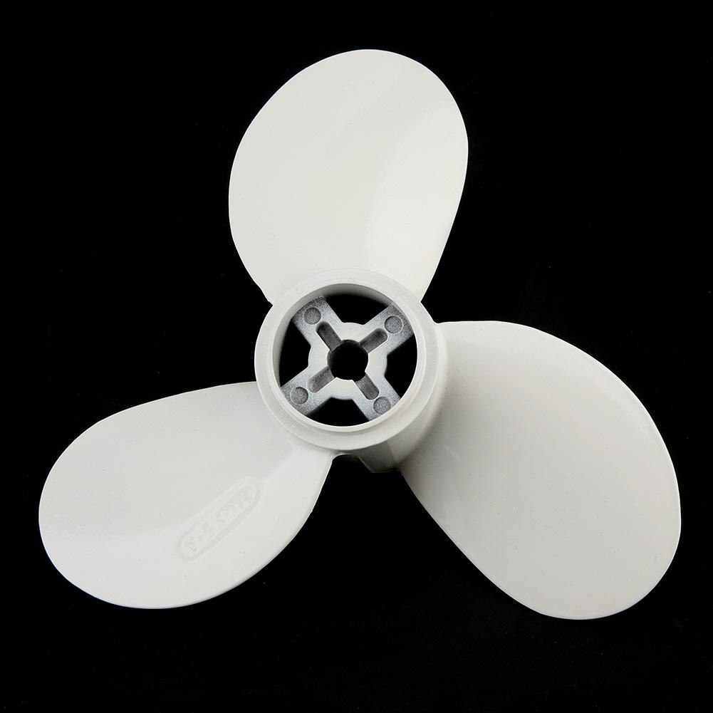 7 1/4 5-A 3 Blades Aluminum Propeller Boat Outboard Motor for Hangkai 3.5HP