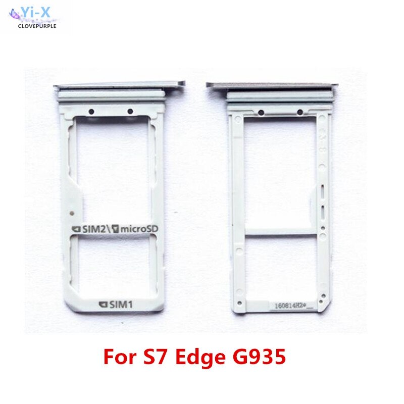 For Samsung Galaxy S7 edge G935 Dual/Single Sim Card Holder Tray