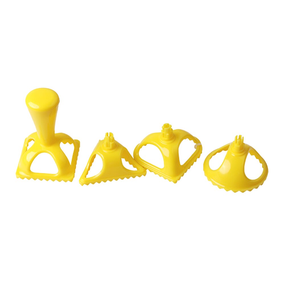 4Pcs Dough Press Gyoza Empanada Dumpling Calzone Turnover Set Kitchen Accessory: Default Title