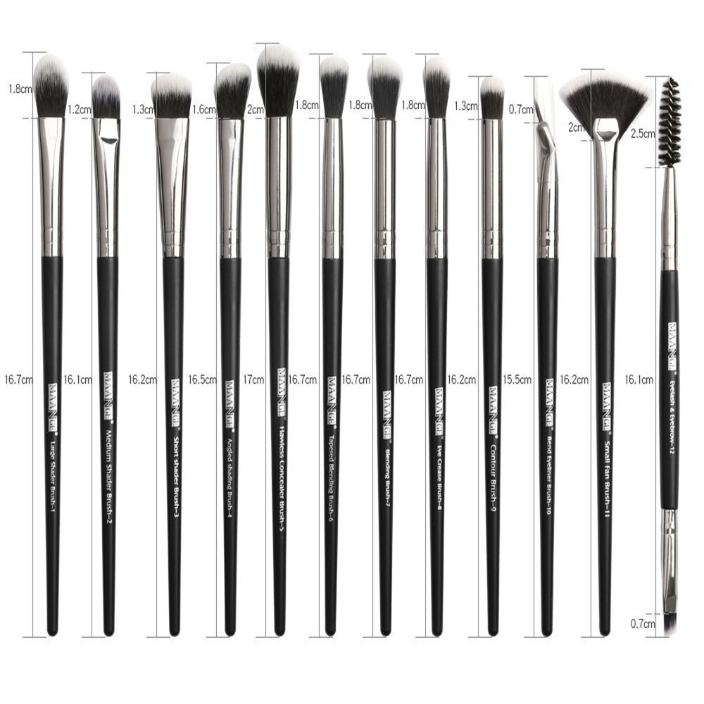 12pcs Makeup Brush Set